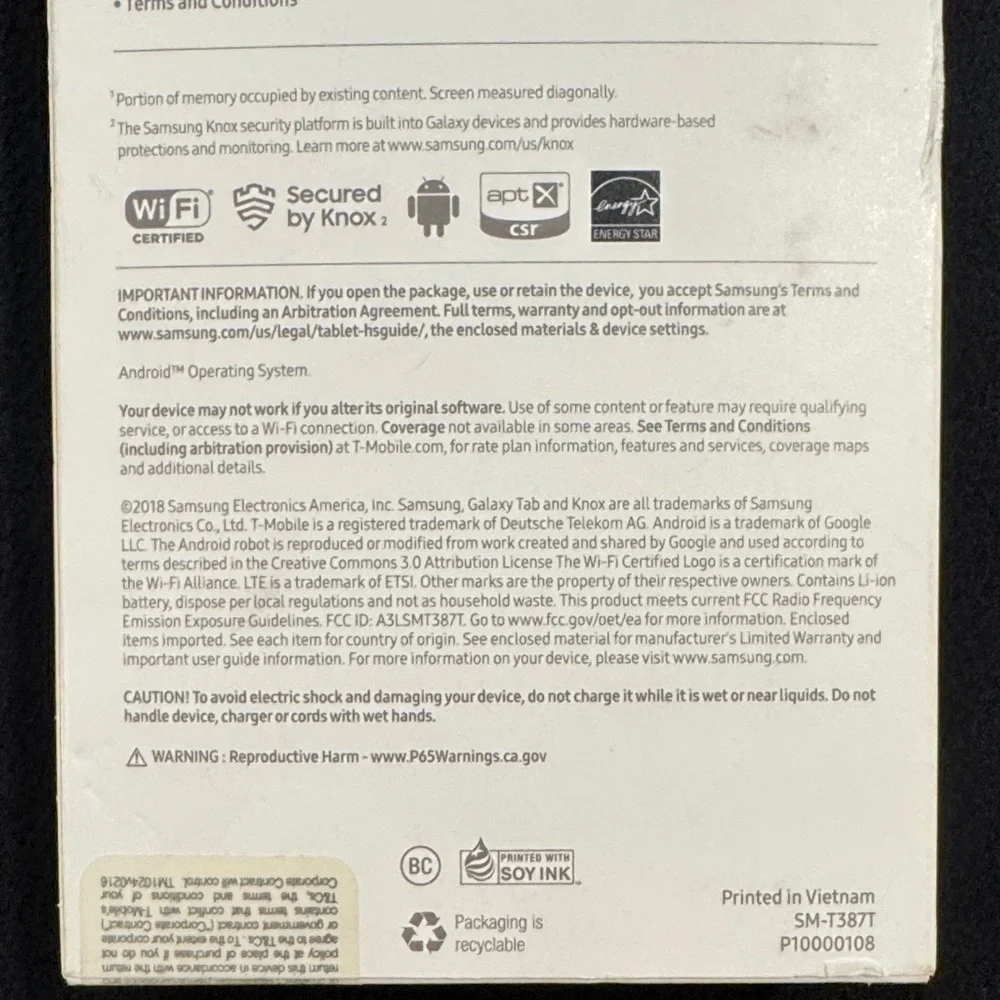 Samsung Tab A T-Mobile New never opened